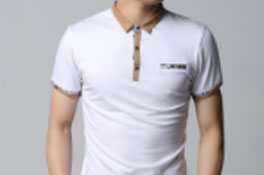 翻領(lǐng)t恤衫怎樣搭配才好看，黃紫服飾教您