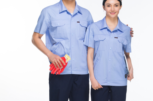 夏季短袖工作服定制，定制適合自己公司的夏季工作服