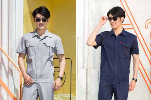 夏季企業(yè)定制短袖工作服通常用的什么面料？